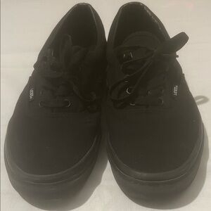 Vans Men's Classic Black Sneakers - Size 10